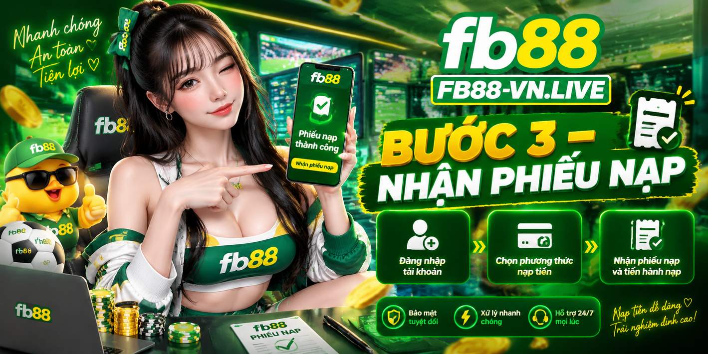 Bước 3 – Nhận Phiếu Nạp