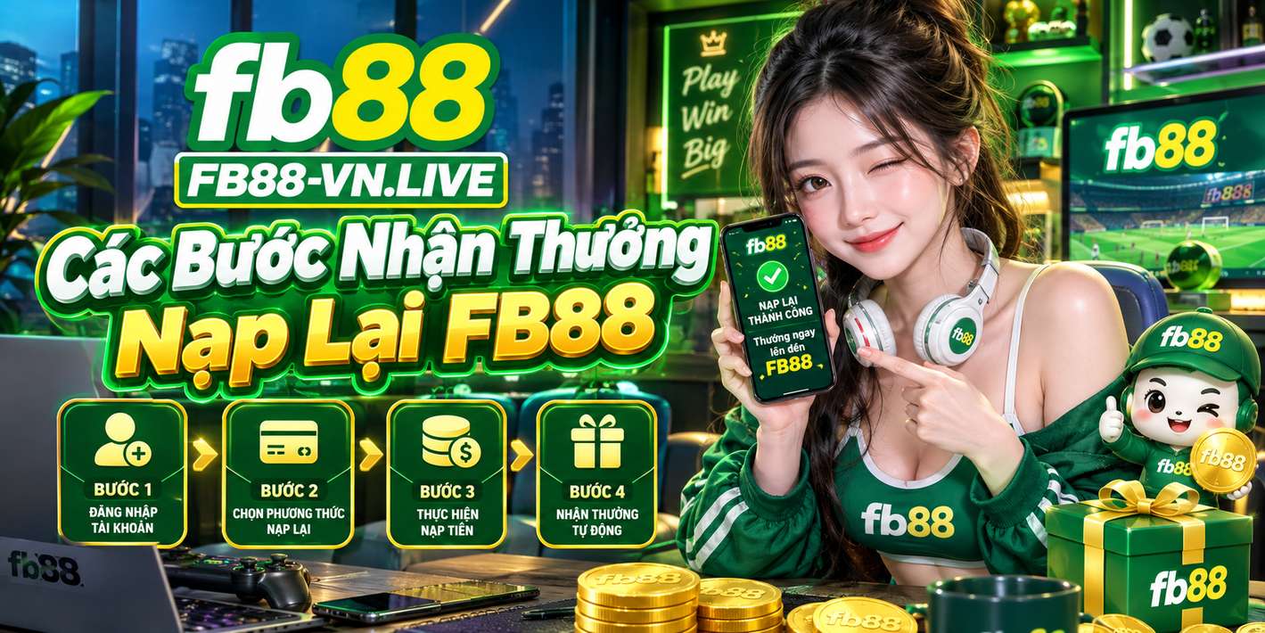 Các Bước Nhận Thưởng Nạp Lại FB88