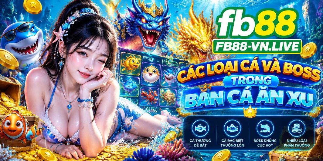 Các Loại Cá Và Boss Trong Bắn Cá Ăn Xu