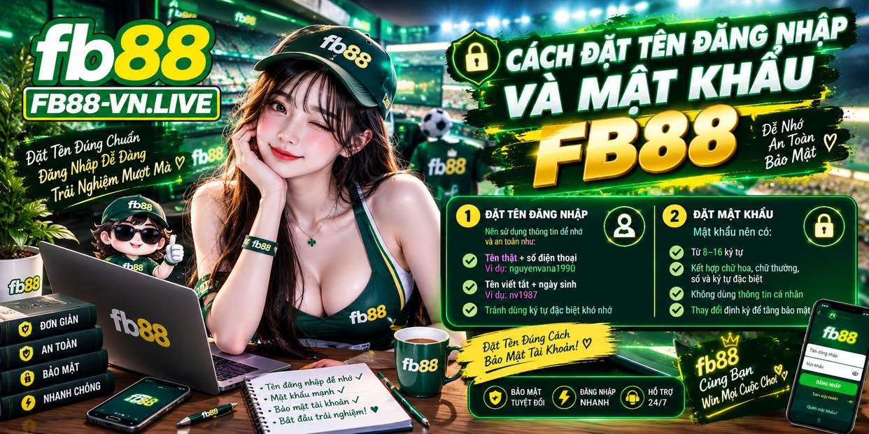 Cách Đặt Tên Đăng Nhập Và Mật Khẩu