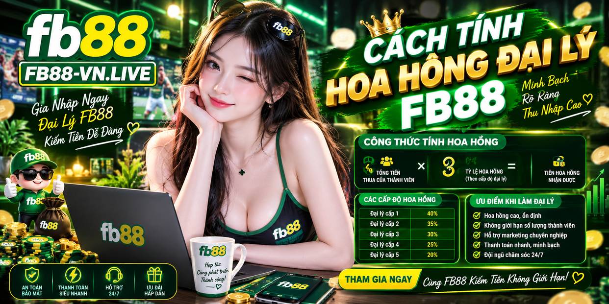 Cách Tính Hoa Hồng Đại Lý FB88