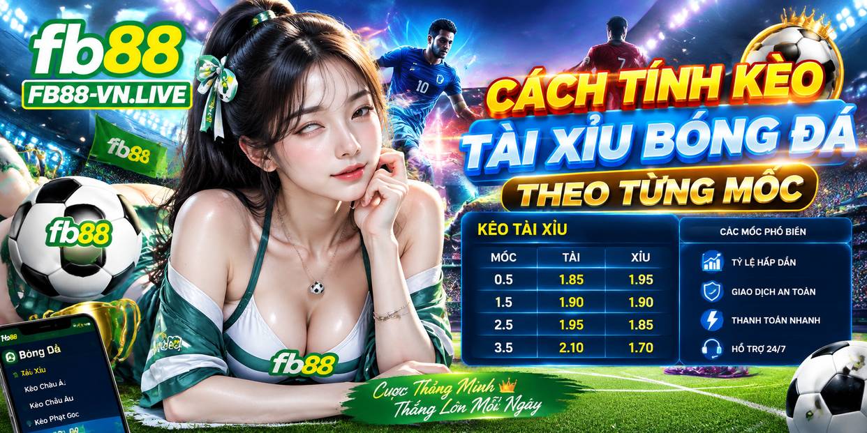 Cách Tính Kèo Tài Xỉu Bóng Đá Theo Từng Mốc