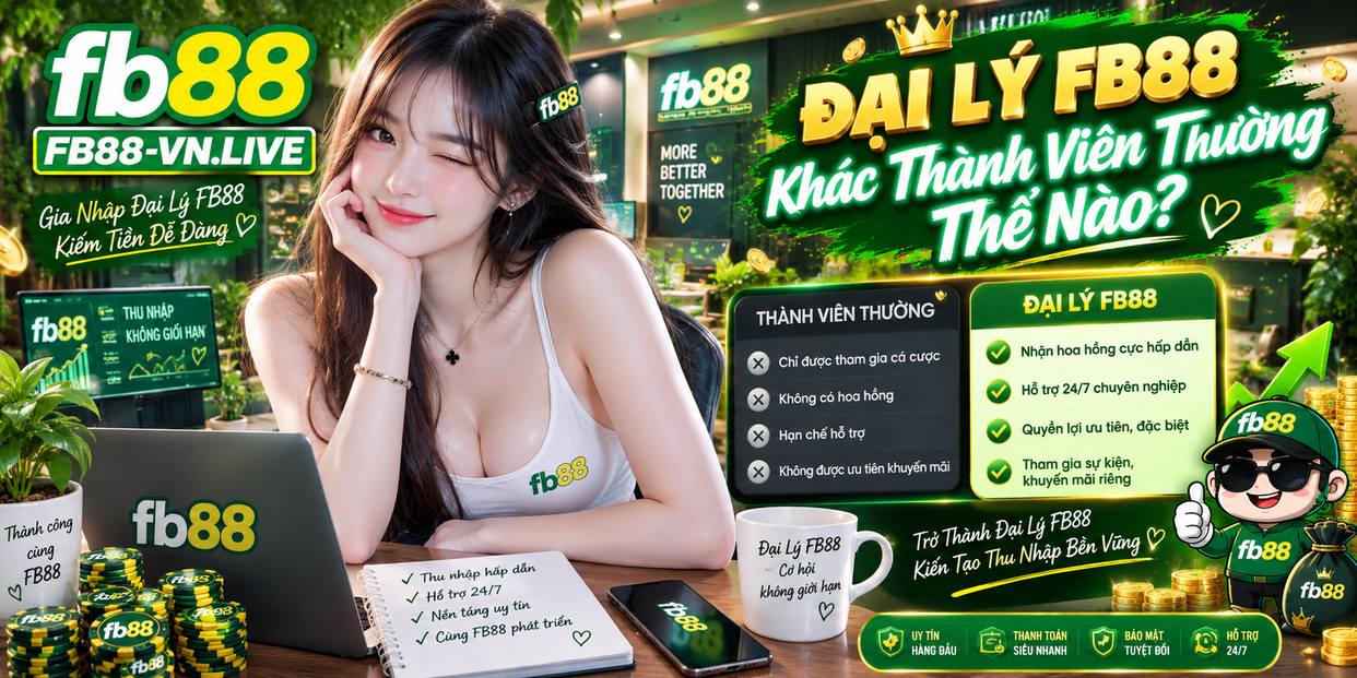 Đại Lý FB88 Khác Thành Viên Thường Thế Nào