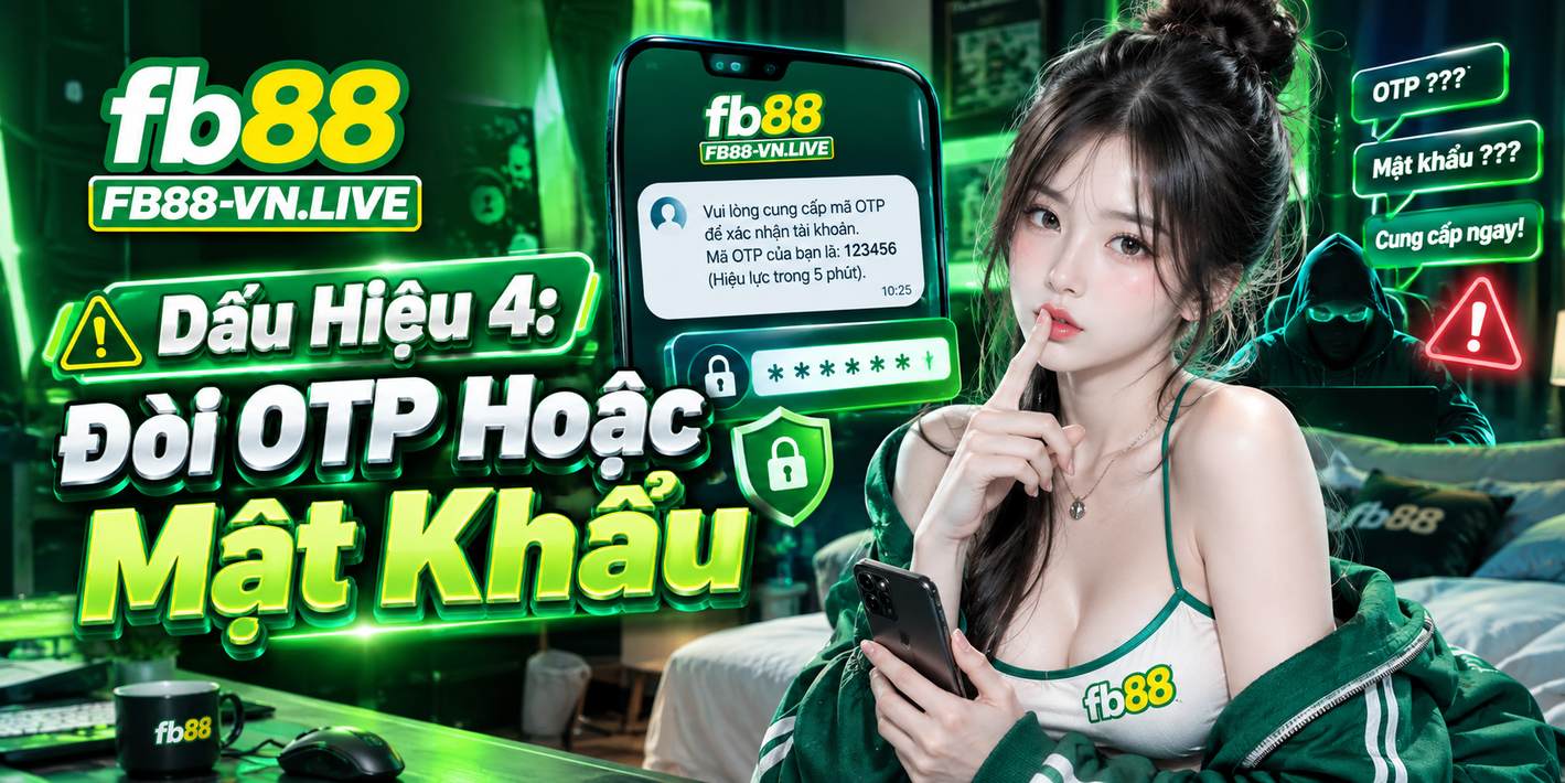 Dấu Hiệu 4: Đòi OTP Hoặc Mật Khẩu