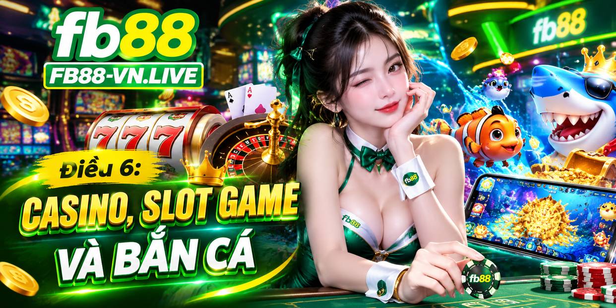 Điều 6: Casino, Slot Game Và Bắn Cá