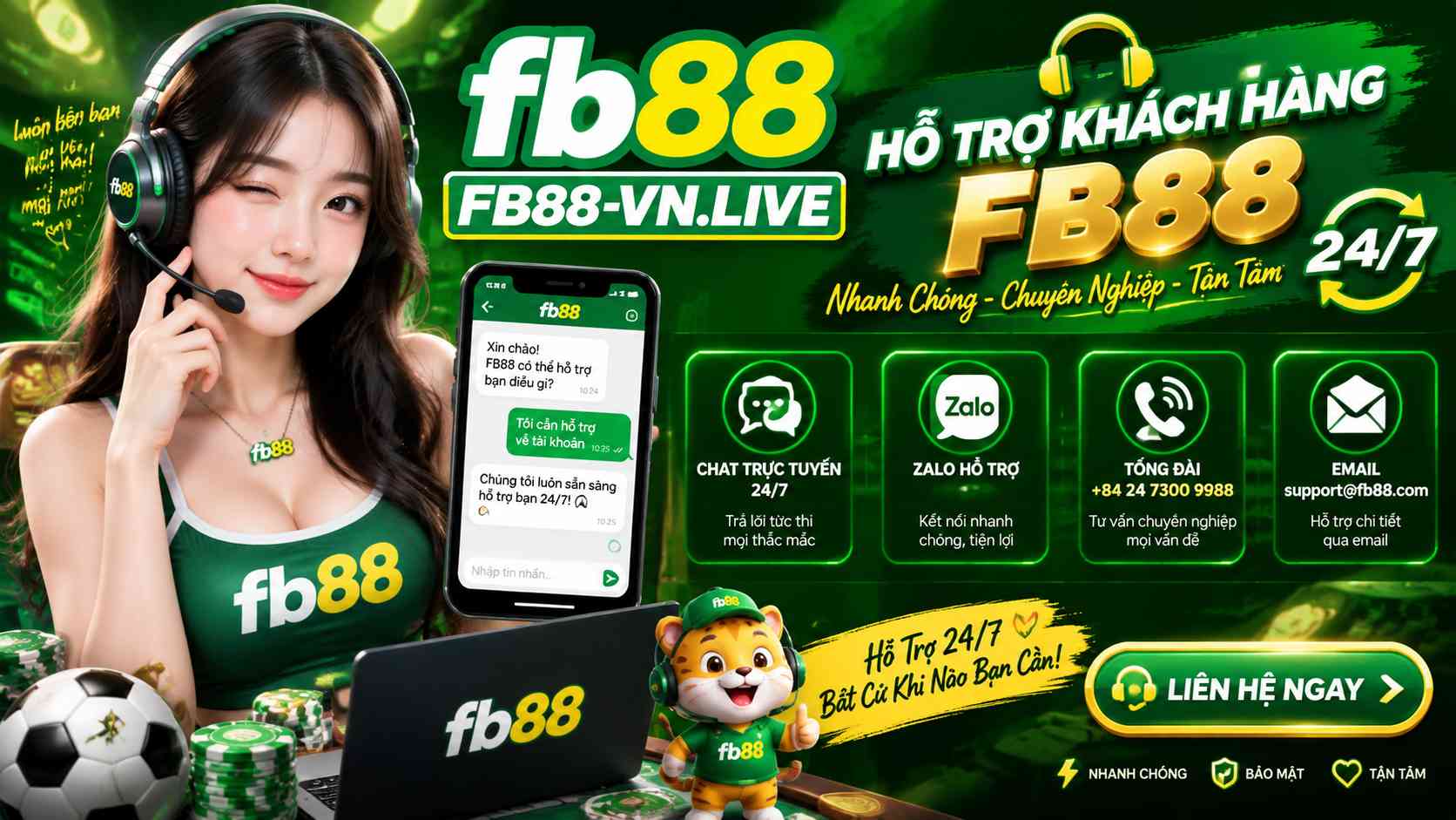 Hỗ Trợ Khách Hàng FB88