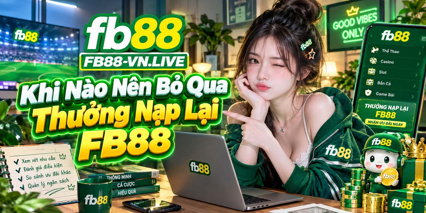 Khi Nào Nên Bỏ Qua Thưởng Nạp Lại FB88