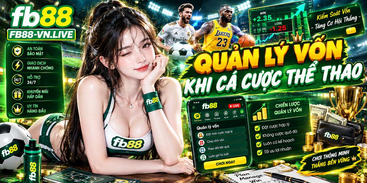 Quản Lý Vốn Khi Cá Cược Thể Thao