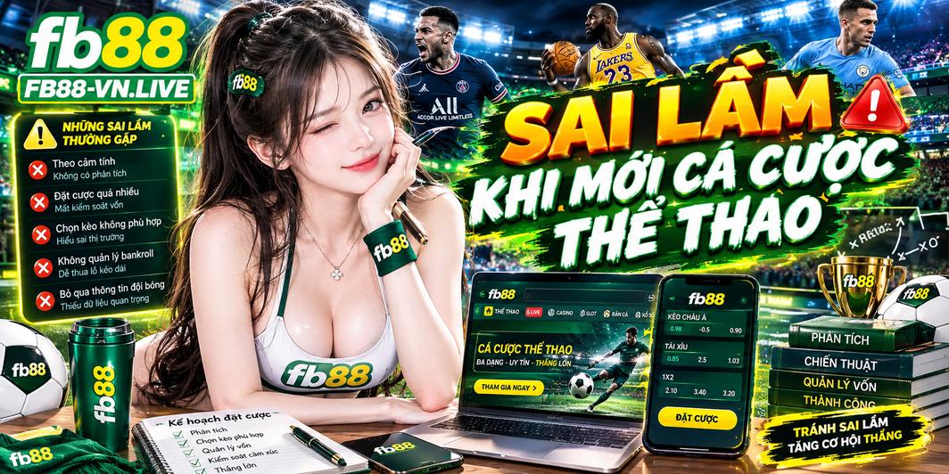 Sai Lầm Khi Mới Cá Cược Thể Thao