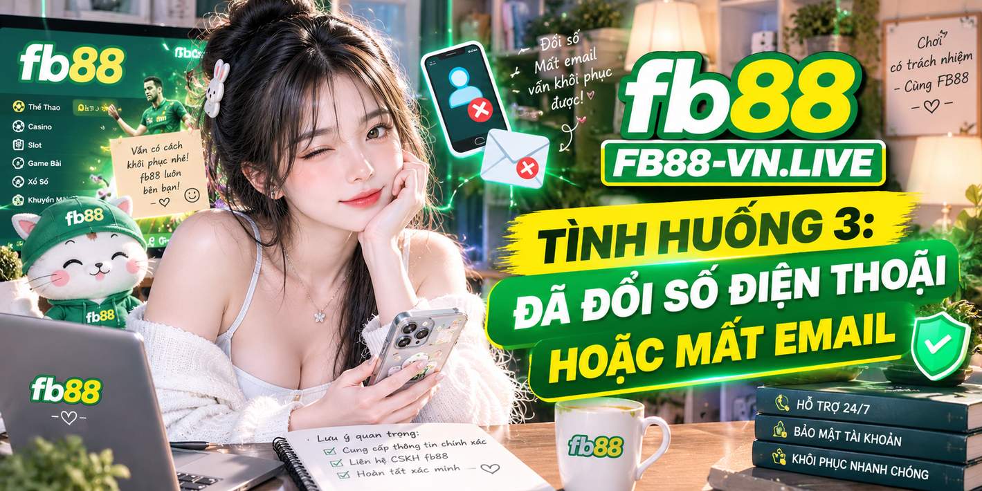 Tình Huống 3: Đã Đổi Số Điện Thoại Hoặc Mất Email