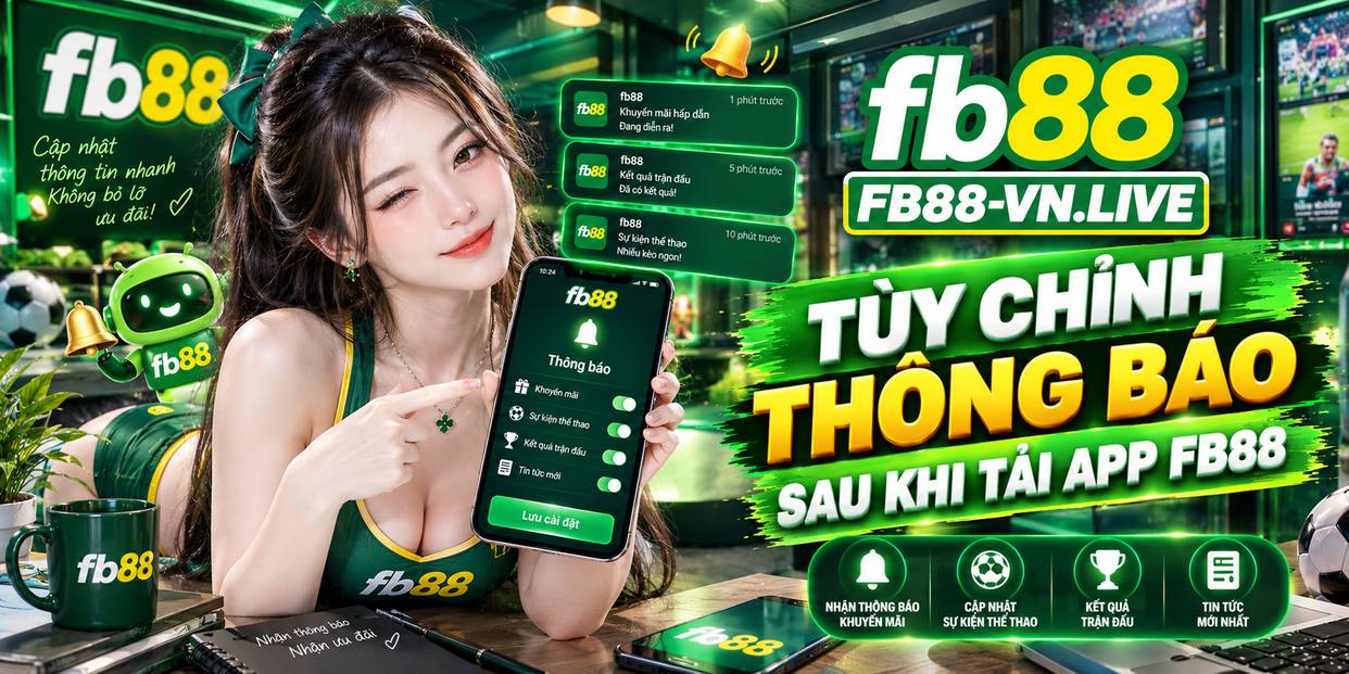 Tùy Chỉnh Thông Báo Sau Khi Tải App FB88