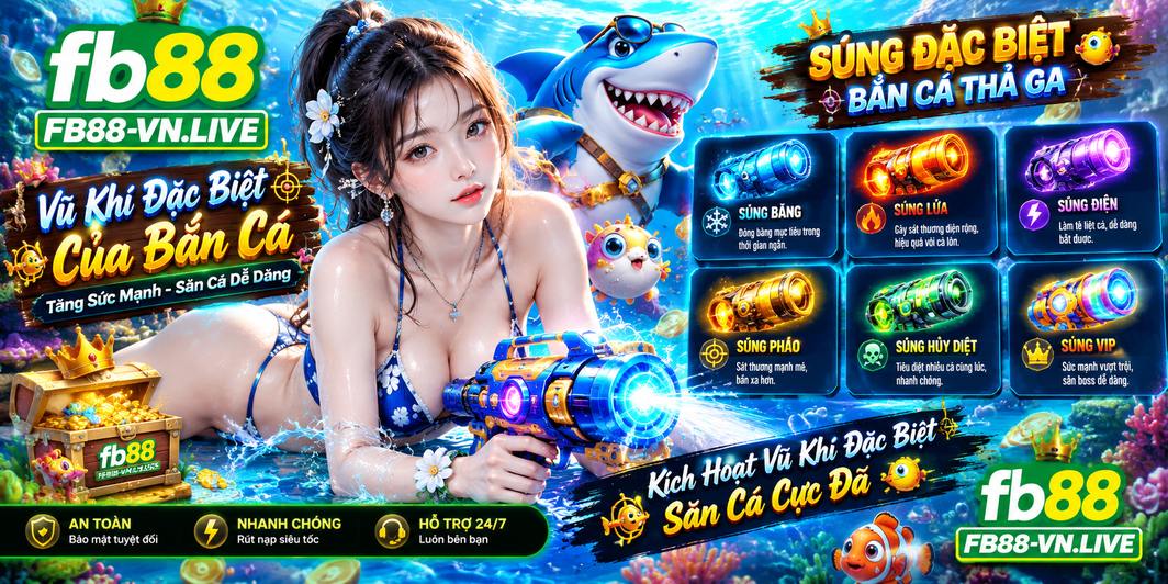 Vũ Khí Đặc Biệt Của Bắn Cá